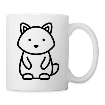 raccoon - Mug - white - Right