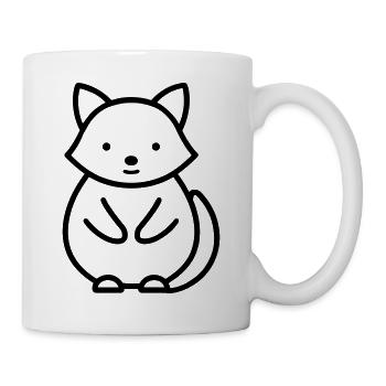 raccoon - Mug - white - Right