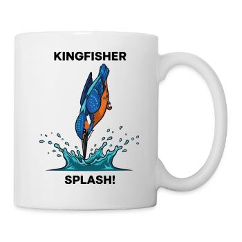 Kingfisher Splash Kingfisher River - Tasse - Weiß - Rechts