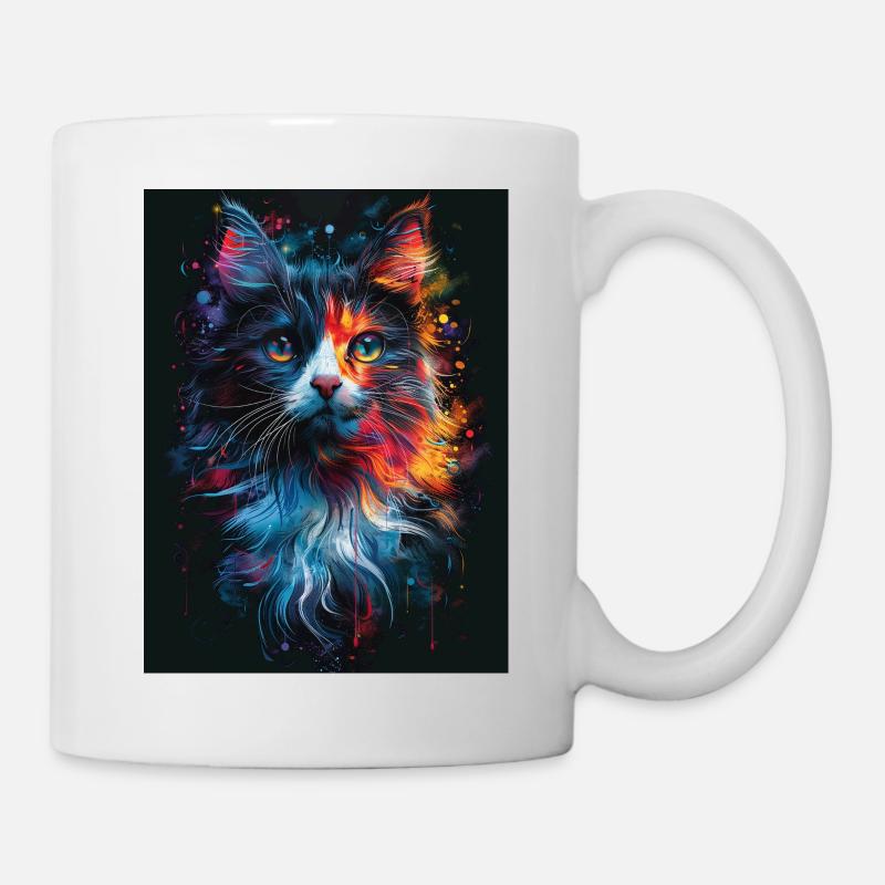 Cat_01 - Mug blanc - blanc
