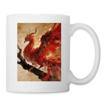 The Heart of the Phoenix: Eternal Flame - Mug - white - Right