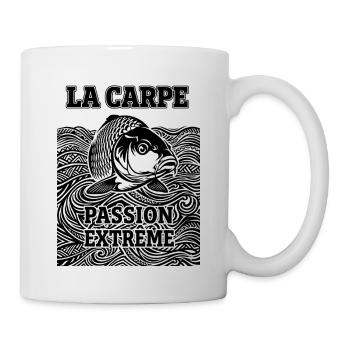 Carpe Passion Extrême - Mug blanc - blanc - Droite