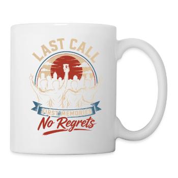 Last Call No Regrets JGA - Mug - white - Right