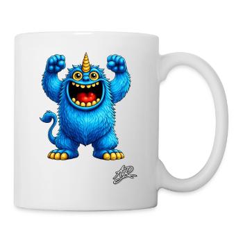 Le Gardien des Cœurs Bleus - Mug blanc - blanc - Droite