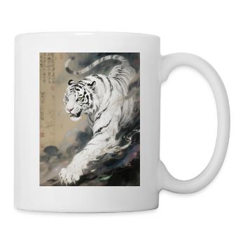 The Steel Wind: Baihu – Cutting Breath - Mug - white - Right