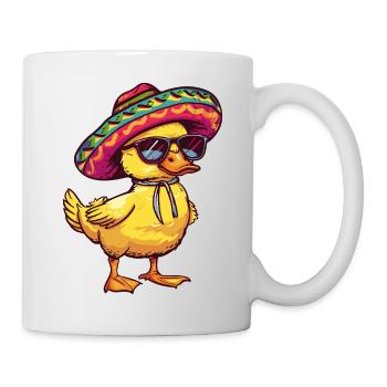Donkey Funny Sombrero - Mug - white - Right
