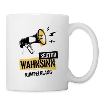 Sektor Wahnsinn - Tasse - Weiß - Rechts