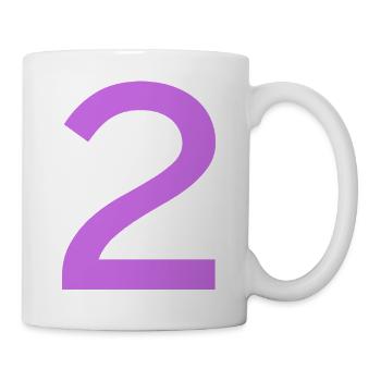 2 - Tasse - Weiß - Rechts