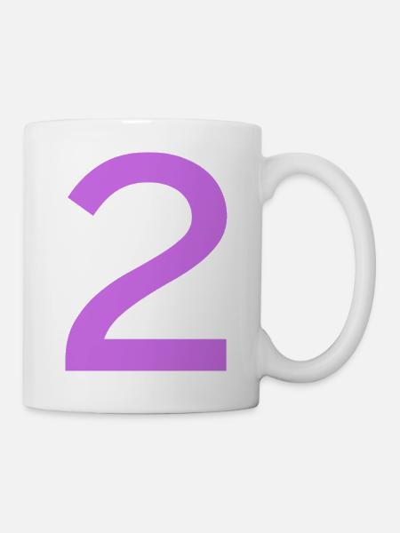 2 - Tasse - Weiß
