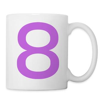 8 - Tasse - Weiß - Rechts