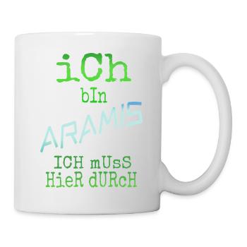 Vorname Aramis - Tasse - Weiß - Rechts