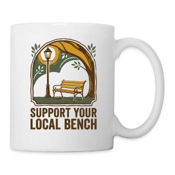 Local Bench - Mug - white - Right