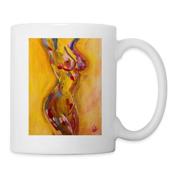 Vénérie Dorata - Vénus dorée - Mug blanc - blanc - Droite