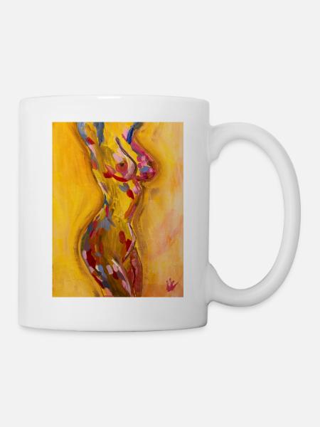 Venere Dorata – Goldene Venus - Tasse - Weiß