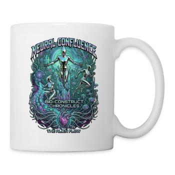 Neural Confluence Bio-Construct Chronicles - Tasse - Weiß - Rechts