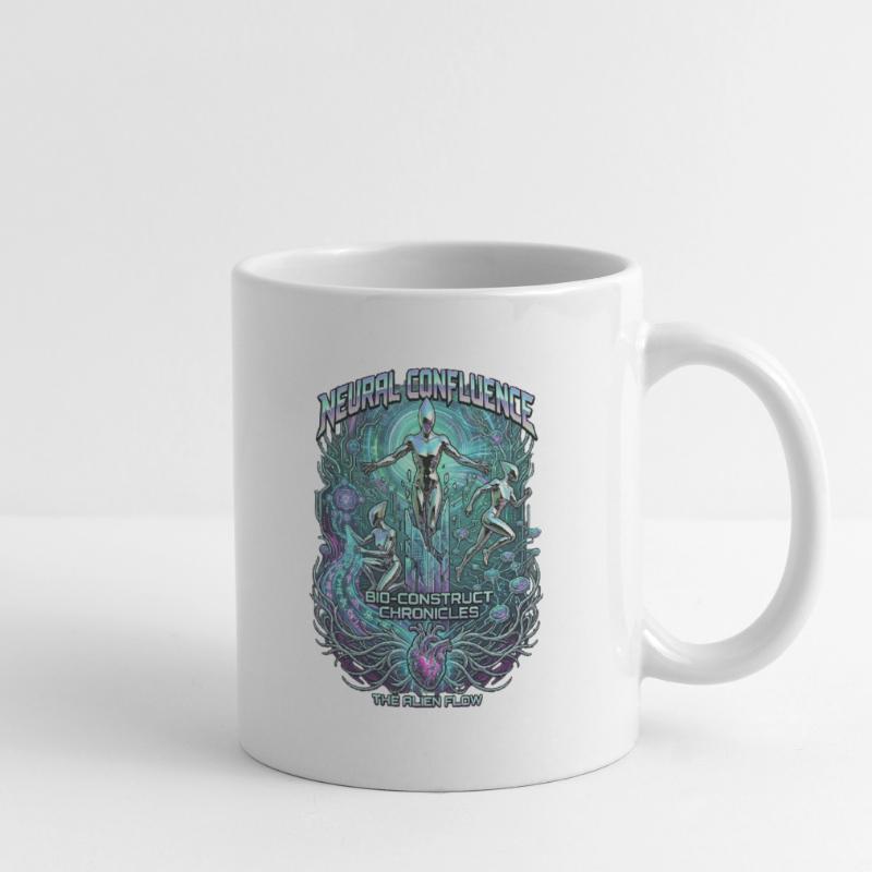 Chroniques Bio-Construct de la Confluence Neuronale Mug blanc
