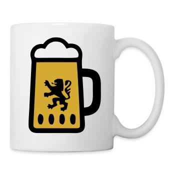 Beer Mug Bavaria Lions Coat of Arms Folk Festival - Mug - white - Right