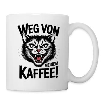 Weg Von Kaffee - Tasse - Weiß - Rechts