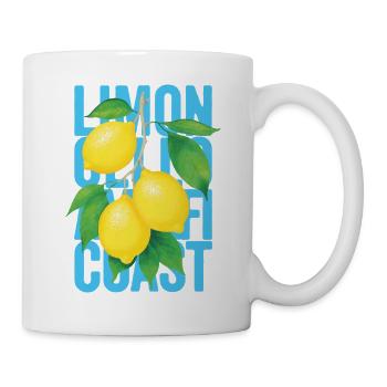Limoncello Zitronen Amalfi Italien Sommer - Tasse - Weiß - Rechts