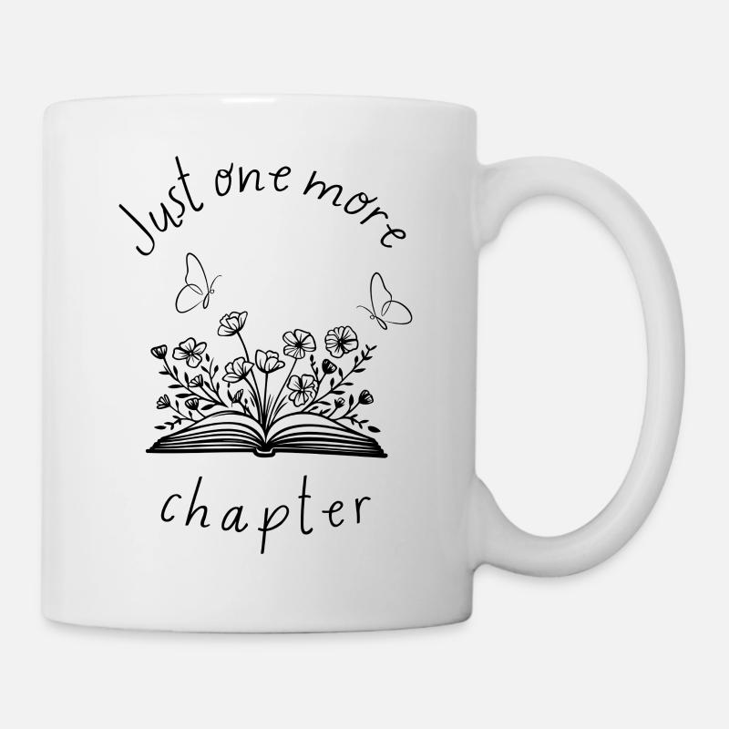 just one more chapter - Tasse - Weiß