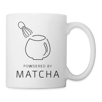 PowderedByMatcha - Tasse - Weiß - Rechts
