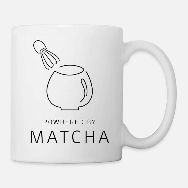 PoudréPorMatcha - Mug blanc - blanc