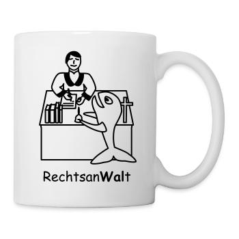 TIB_An-Wal-t - Tasse - Weiß - Rechts