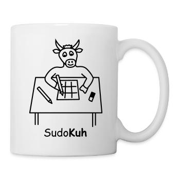 Sudo-Kuh - Tasse - Weiß - Rechts