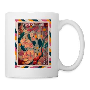 Radiant Floral Vibes - Mug - white - Right