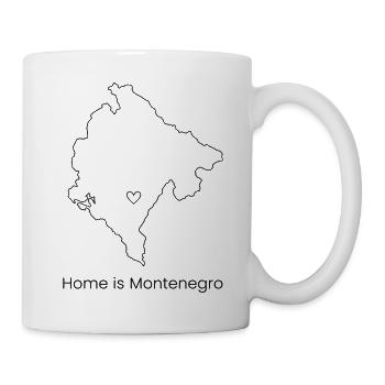 Voyage au Monténégro Balkans Côte adriatique Montagnes - Mug blanc - blanc - Droite