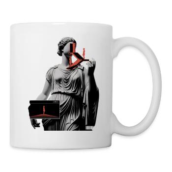 Glitch Antiquity: Stages of Presence - Mug - white - Right