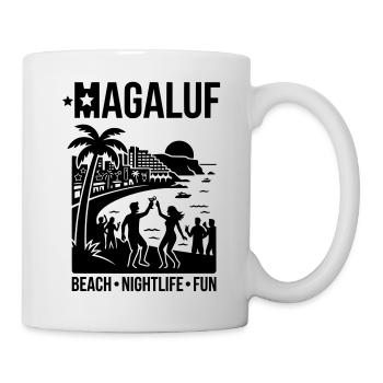 Magaluf Party Mallorca Nightlife - Mug - white - Right