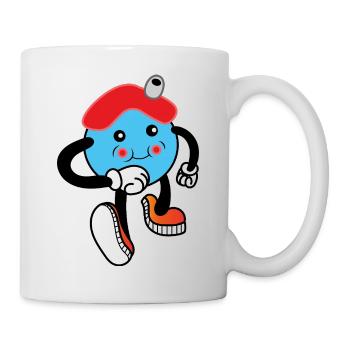 Bubble boy house - Mug - white - Right