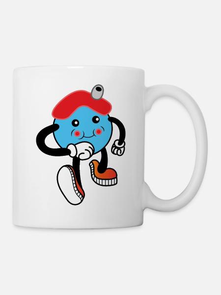 Bubble-Boy-Haus - Tasse - Weiß