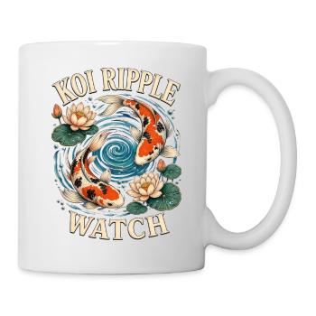 KOI RIPPLE WATCH - Tasse - Weiß - Rechts