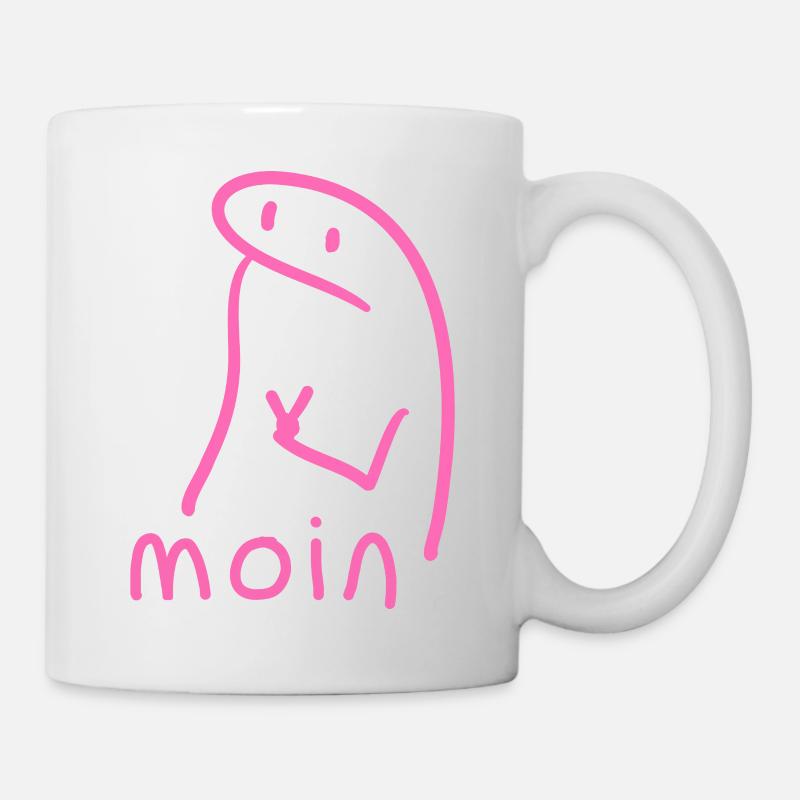 moin - Tasse - Weiß