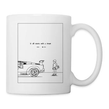 It all Starts with a Dream - Mug - white - Right