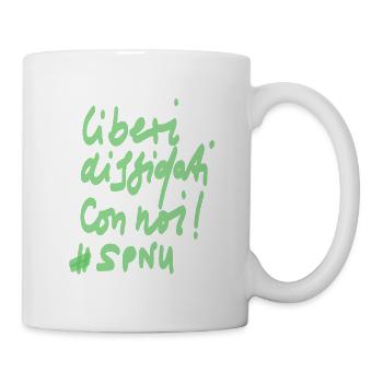 Liberi - Diffifati con Noi - Mug - white - Right