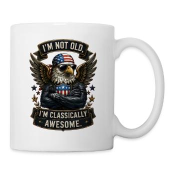 I'm Not Old, I'm Classically Awesome - Mug - white - Right