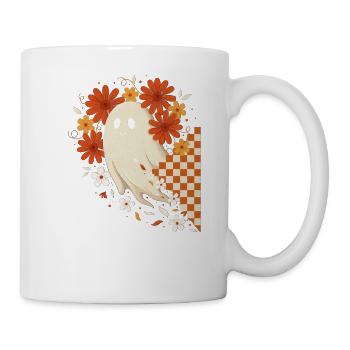 Geist Botanik Pilze Gespenst Mystisch Natur Wald - Tasse - Weiß - Rechts