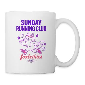 Club de course du dimanche Fuchs - Mug blanc - blanc - Droite