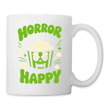 Horror Movies Make Me Happy Funny Horror - Mug - white - Right