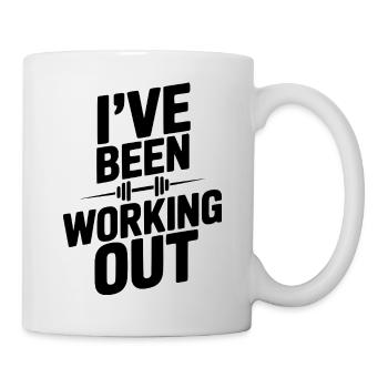 I've Been Working Out - Mug - white - Right