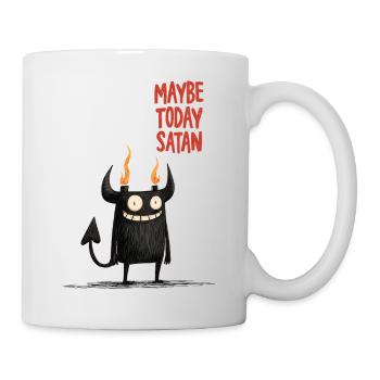 Peut-être Satan aujourd’hui - Mug blanc - blanc - Droite