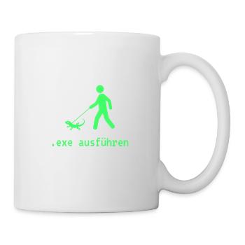 .exe ausführen ADMIN - Tasse - Weiß - Rechts