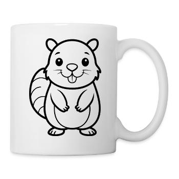 Beaver - Mug - white - Right