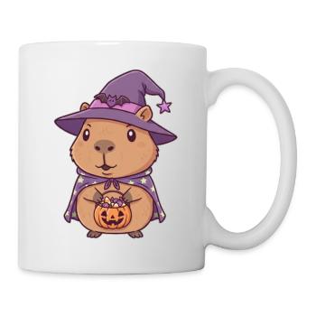 Capybara an Halloween - Tasse - Weiß - Rechts