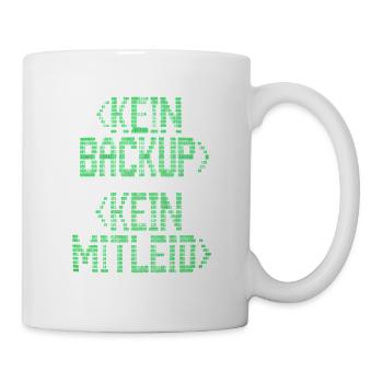 Pas de renfort ? Pas de pitié ! - Mug blanc - blanc - Droite