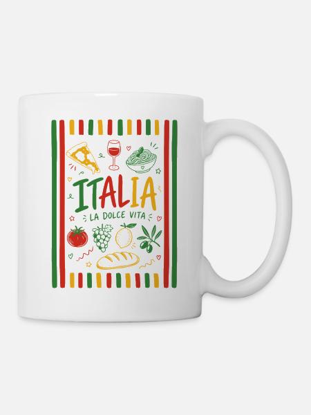 Italia - La dolce vita - Tasse - Weiß