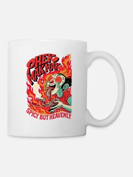 Sehr scharf - Tasse - Weiß